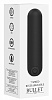 Чёрная перезаряжаемая вибропуля Shots Media BV 7 Speed Rechargeable Bullet BGT006BLK (7,7 см)