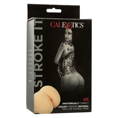 Телесный мастурбатор-анус закрытого типа California Exotic Novelties Stroke It Ass SE-0912-15-3