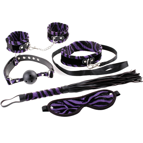 Набор для бондажа Animal Instinct 5-Piece Bondage Kit Pipedream PD2123-12