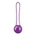 Фиолетовый вагинальный шарик Shots Media BV Pleasure Ball Deluxe SHT100DPUR