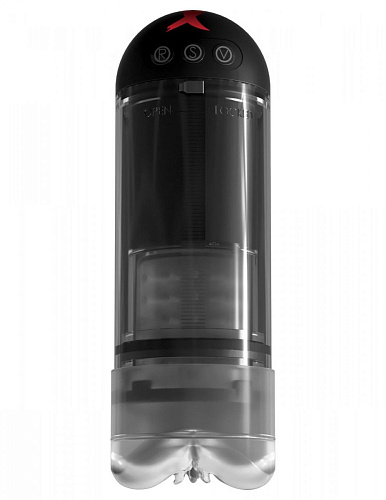 Вакуумная вибропомпа чёрного цвета Pipedream Extender Pro Vibrating Pump RD530