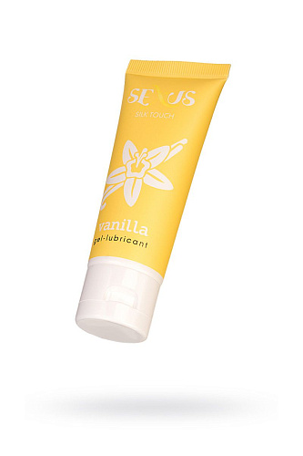 Гель-лубрикант на водной основе с ароматом ванили Sexus Silk Touch Vanilla 817010 (50 мл)