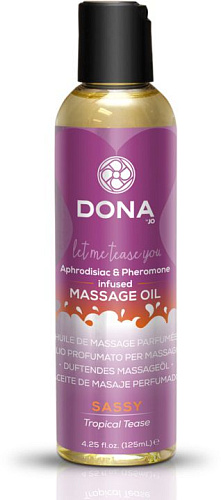 Массажное масло с феромонами System JO DONA Sassy Tropical Tease JO40518 (125 мл)