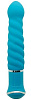 Голубой спиралевидный вибратор Howells ECSTASY Charismatic Vibe 173803blue (20,7 см)