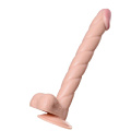 Длинный фаллоимитатор телесного цвета с присоской ToyFa 582014 (28 см)