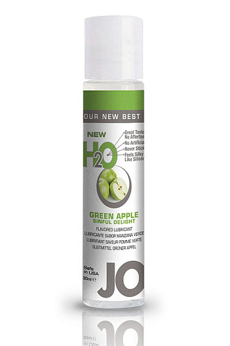 Ароматизированный любрикант на водной основе System JO Flavore Green Apple H2O JO30385 old (30 мл)
