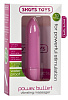 Розовая удлинённая вибропуля Shots Media BV Power Bullet Pink SHT048PNK (8,3 см)