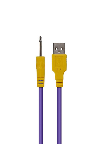 Мятный вибратор с клиторальным отростком EDC Meta PMV20-2 (23 см)