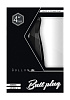 Чёрный анальный стимулятор с гранями Shots Media BV Bottom Line Model 3 BTM009BLK (10,5 см)
