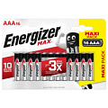 Батарейки Energizer MAX E92 1.5V E301433301 (тип ААА, 16 шт)