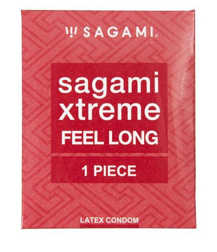 Утолщенный презерватив Sagami Xtreme Feel Long №1 (1 шт)