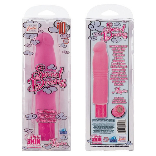 Вибромассажёр розового цвета California Exotic Novelties Aspire Sweet Dreams SE-0870-60-3 (16 см)