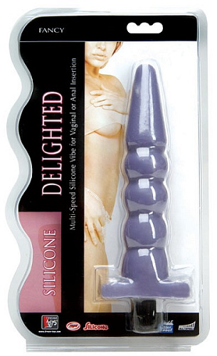 Фиолетовый многоскоростной вибратор-ёлочка Dream Toys 20142 (17,8 см)