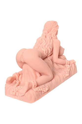 Кукла-мастурбатор с вагиной без вибрации телесного цвета KOKOS ISABEL M10-003-8