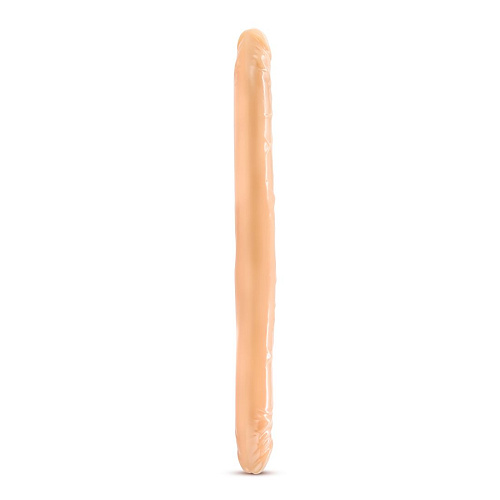 Телесный двусторонний фаллоимитатор Blush Novelties B Yours 16 Double Dildo BL-52013 (40,6 см)