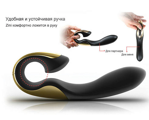 Фиолетовый вибратор ZINI ROAE ZV016