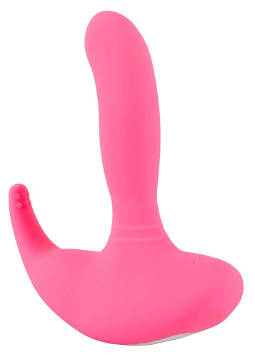 Розовый вибромассажёр для массажа точки G Orion Rechargeable G-Spot Vibe 0591734