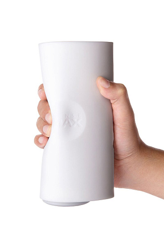 Белый мастурбато с вибрацией Sense Max STW