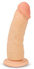 Телесный реалистичный фаллоимитатор с присоской Пикантные штучки DP02079 (18,5 см)