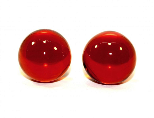 Коричневые вагинальные шарики в силиконовой оболочке White Label 47175-1 MM