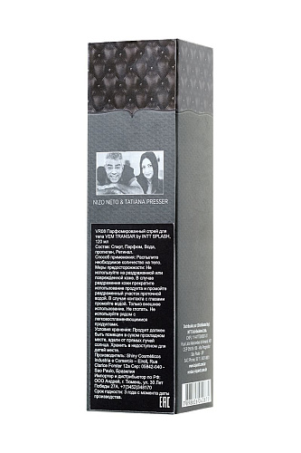 Парфюмированный спрей для тела для двоих INTT VEM TRANSAR SPLASH VR08