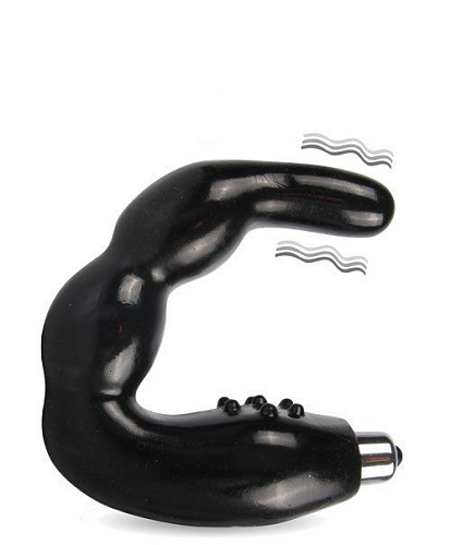 Чёрный вибростимулятор простаты Bior toys Sexy Friend SF-70109-1