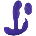Фиолетовый стимулятор простаты Howells Remote Control Prostate Stimulator with Rolling Ball 182019Purple (13,3 см)