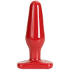 Красная пробка среднего размера Doc Johnson Red Boy Medium 5.5 Butt Plug 0901-03-CD (14 см)