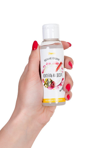 Массажное масло для поцелуев с ароматом пина-колады ToyFa «Коктейль на десерт» 722115 (100 мл)