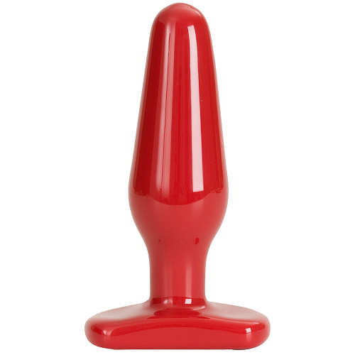 Красная пробка среднего размера Doc Johnson Red Boy Medium 5.5 Butt Plug 0901-03-CD (14 см)