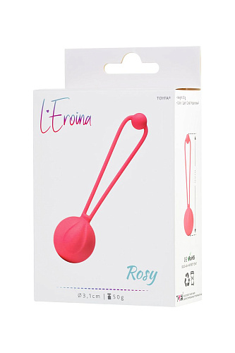 Коралловый вагинальный шарик ToyFa ROSY 564005