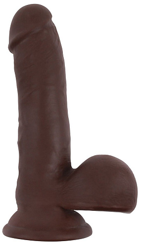 Коричневый фаллоимитатор на присоске Chisa Fornicator CN-711772724 (19 см)