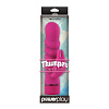 Розовый вибромассажёр с клиторальным стимулятором NS Novelties Thumper Power Vibe NSN-0318-14 (18,8 см)