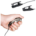 Чёрные электрические зажимы для сосков Pipedream Shock Therapy Nipple Clamps PD3723-02