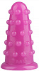 Розовая анальная втулка с шипиками Сумерки богов 1015-93 BX DD (15,5 см)