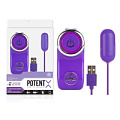 Фиолетовое виброяичко с 10 режимами вибрации NMC FVH006A000-002