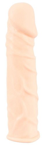 Телесная удлиняющая насадка с вибрацией Orion Silicone Extension Vibrating 05950470000 (19 см)