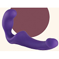 Фиолетовый безремневой страпон из нежного силикона Fun Factory Share 24406