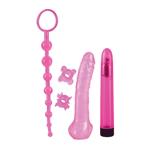 Набор розовых стимуляторов California Exotic Novelties The Lover’s Kit SE-7237-04-3