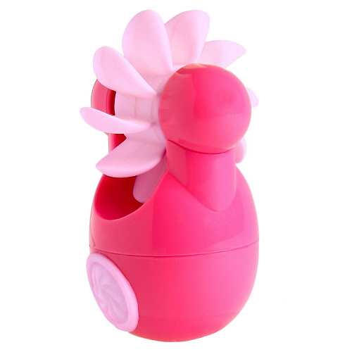 Розовый клиторальный стимулятор Sqweel Go Pink LH-46091