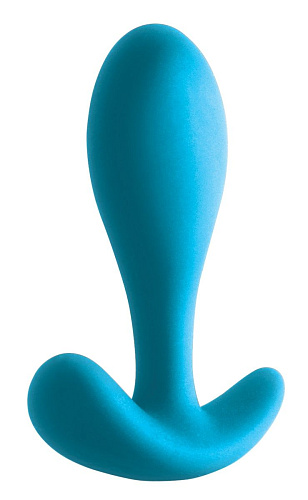 Голубая каплевидная анальная пробка NS Novelties Ace I Plug NSN-0476-37 (10,2 см)