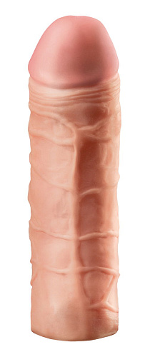 Реалистичная насадка Pipedream Mega 1 Extension PD4113-21 (17 см)