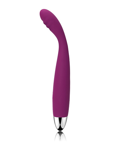 Фиолетовый вибратор с гнущейся головкой Svakom Cici Violet SG-02B (18,2 см)