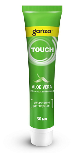 Заживляющая смазка на водной основе Ganzo Aloe Vera (30 мл)