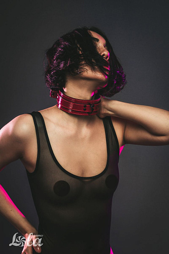 Бордовый ошейник Lola toys Eccentric 1092-01lola