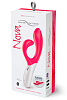 Розовый вибромассажёр с клиторальным отростком We-vibe Nova-Pink (21,5 см)