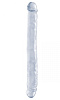 Прозрачный двусторонний фаллоимитатор Pipedream Double Dong PD4305-20 (33,7 см)