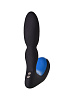 Массажёр простаты чёрно-синего цвета Erotist Second 541302