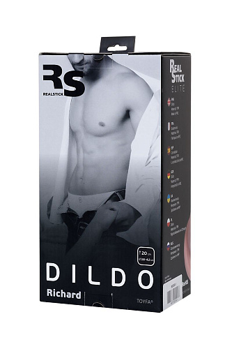 Телесный реалистичный фаллоимитатор без мошонки ToyFa Richard 982030-1 (20 см)