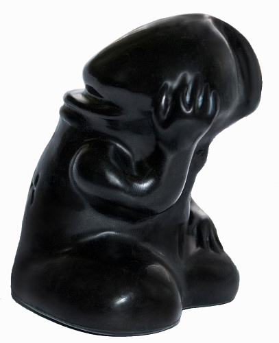 Сувенир чёрного цвета в коробке LOVETOY (А-Полимер) «Ждунчик-1» 920303